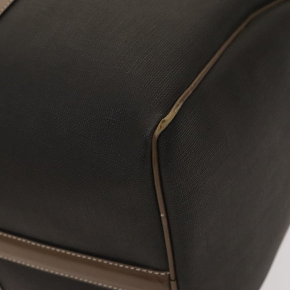 Dunhill Boston Bag PVC Brown Auth am8180