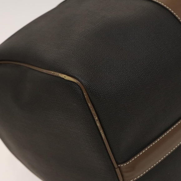 Dunhill Boston Bag PVC Brown Auth am8180