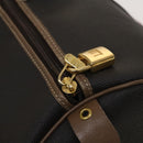 Dunhill Boston Bag PVC Brown Auth am8180-10