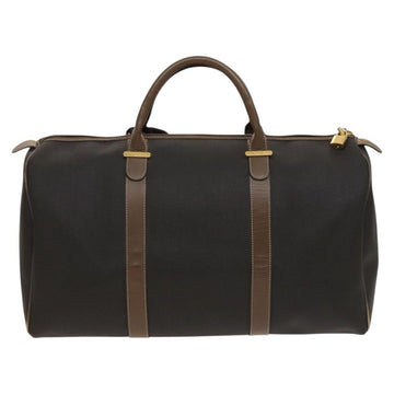 Dunhill Boston Bag PVC Brown Auth am8180 - 0