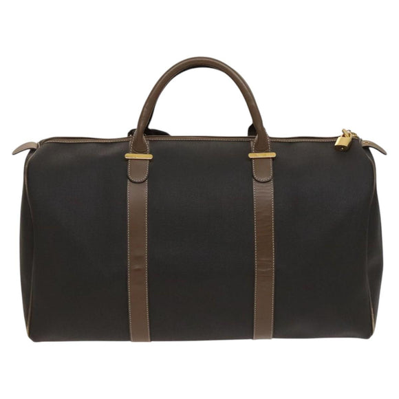 Dunhill Boston Bag PVC Brown Auth am8180