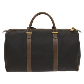 Dunhill Boston Bag PVC Brown Auth am8180 - 0