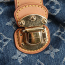 LOUIS VUITTON Monogram Denim XL Umhängetasche Blau M95515 LV Auth am8184SM-9