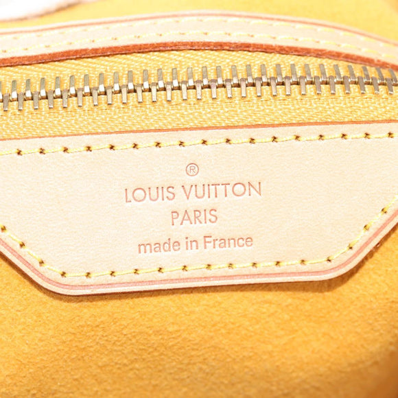 LOUIS VUITTON Monogram Denim XL Shoulder Bag Blue M95515 LV Auth am8184SM