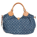 LOUIS VUITTON Monogram Denim XL Umhängetasche Blau M95515 LV Auth am8184SM-2