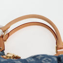 LOUIS VUITTON Monogram Denim XL Umhängetasche Blau M95515 LV Auth am8184SM-14