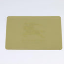 BURBERRY Tote Bag Canvas Black Silver Auth am8188-21