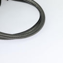 BURBERRY Tote Bag Canvas Black Silver Auth am8188-7