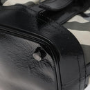 BURBERRY Nova Check Tote Bag Nylon Black Auth am8192-10