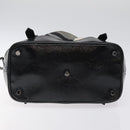 BURBERRY Nova Check Tote Bag Nylon Black Auth am8192-9