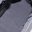 Burberrys Blue Label Hand Bag Nylon Brown Silver Auth am8193-12