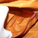 MCM Logogram Vicetos Shoulder Bag PVC Leather Brown Gold Auth am8195-19