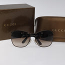 GUCCI Sunglasses plastic Brown Auth am8201-12