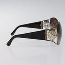 GUCCI Sunglasses plastic Brown Auth am8201-5