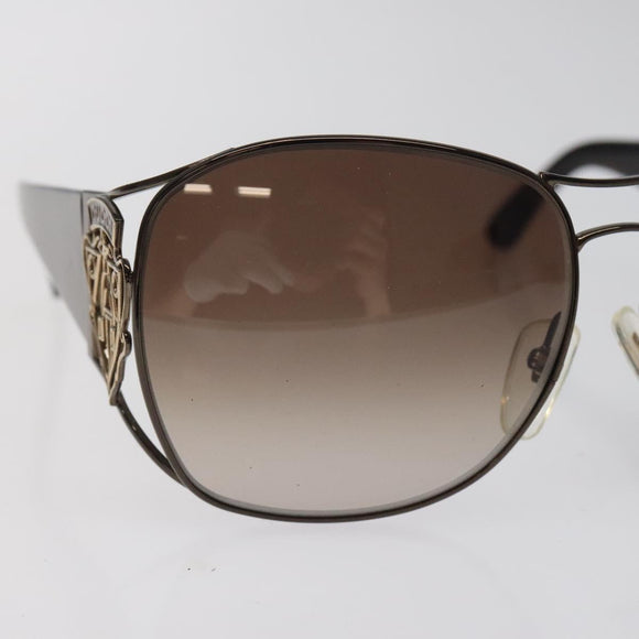 GUCCI Sunglasses plastic Brown Auth am8201