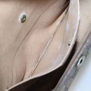 GUCCI GG Supreme Web Sherry Line Bag PVC Beige Gold 156 01 030 Auth am8209-11