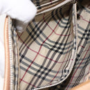 BURBERRY Shoulder Bag Canvas White Auth am8211-20