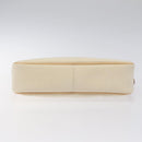 BURBERRY Shoulder Bag Canvas White Auth am8211-5