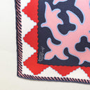 HERMES Carre 90 Scarf ""Appaloosa des Steppes"" Silk Purple Auth am8221-13