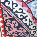HERMES Carre 90 Scarf ""Appaloosa des Steppes"" Silk Purple Auth am8221-15
