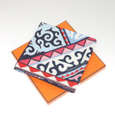 HERMES Carre 90 Scarf ""Appaloosa des Steppes"" Silk Purple Auth am8221-12