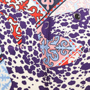 HERMES Carre 90 Scarf ""Appaloosa des Steppes"" Silk Purple Auth am8221-6