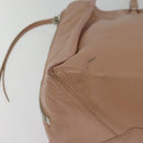 BALENCIAGA Mini Paper A4 Hand Bag Leather Pink 357330 Auth am8223V-15