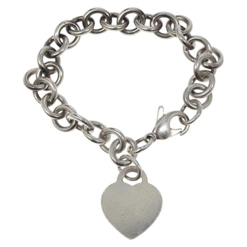 TIFFANY&Co. Return To TIFFANY & Co. Heart Tag Bracelet Ag925 Silver Auth am8225 - 0