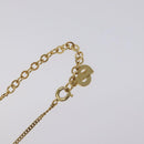 Christian Dior Necklace metal Gold Auth am8229-11