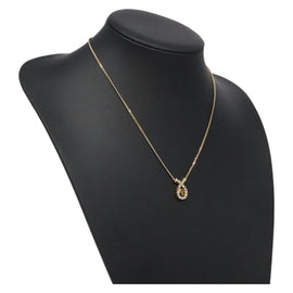 Christian Dior Necklace metal Gold Auth am8229