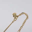 Christian Dior Necklace metal Gold Auth am8229-6