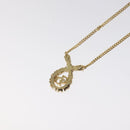 Christian Dior Necklace metal Gold Auth am8229-8