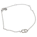 Christian Dior Bracelet metal Silver Auth am8231-1