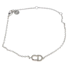 Christian Dior Bracelet metal Silver Auth am8231 - 0