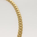TRIFARI Necklace metal Gold Auth am8232-8