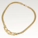 TRIFARI Necklace metal Gold Auth am8232-9
