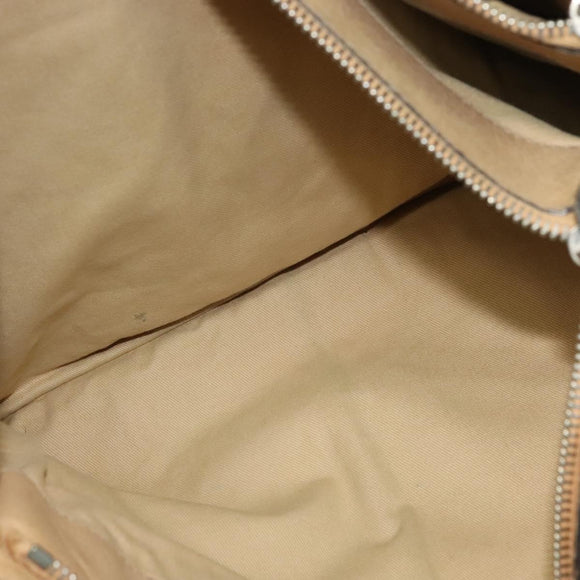 Chloe Paddington Tote Bag Leather Beige Auth am8249