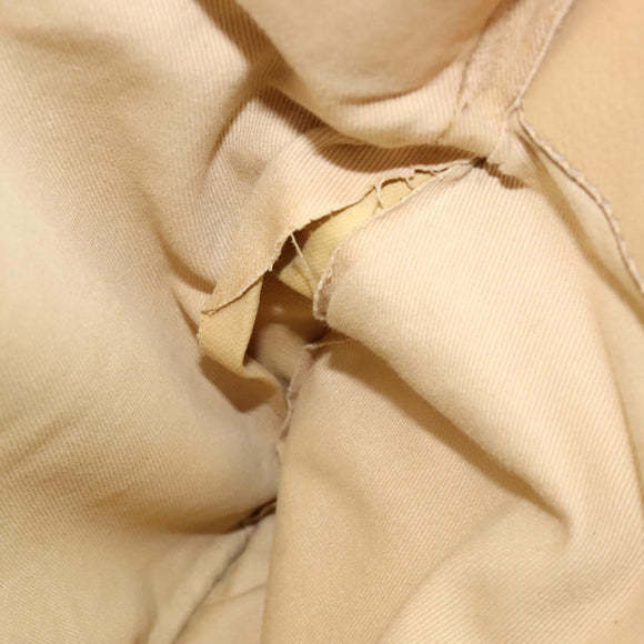 Chloe Paddington Tote Bag Leather Beige Auth am8249