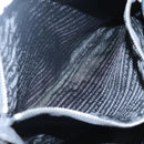 PRADA Tote Bag Nylon Black Silver Auth am8250-24