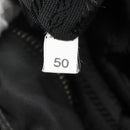 PRADA Tote Bag Nylon Black Silver Auth am8250-11