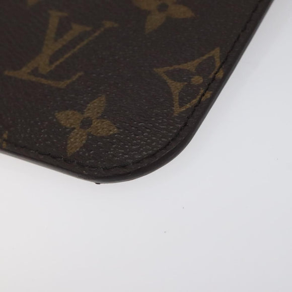 LOUIS VUITTON Monogram Neverfull MM Pouch Accessory Pouch LV Auth am8254