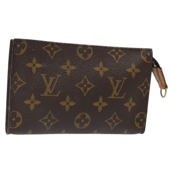 LOUIS VUITTON Monogram Bucket PM Accessory Pouch LV Auth am8256