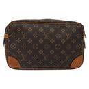 LOUIS VUITTON Monogram Compiegne 28 Clutch Bag M51845 LV Auth am8257-2