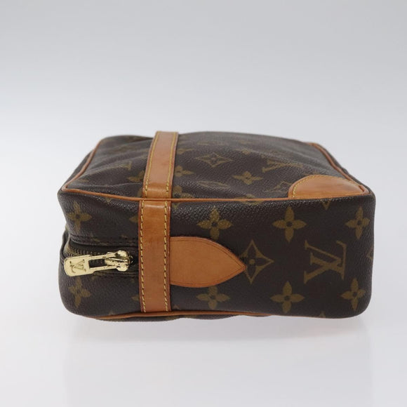 LOUIS VUITTON Monogram Compiegne 28 Clutch Bag M51845 LV Auth am8257