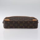 LOUIS VUITTON Monogram Compiegne 28 Clutch Bag M51845 LV Auth am8257-6