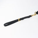 PRADA Pouch Nylon Gold Black Auth am8260-8