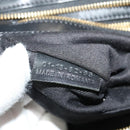 Chloe Alice Hand Bag Leather 2way White Black gold Auth am8264-12