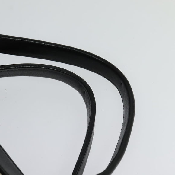 Chloe Alice Hand Bag Leather 2way White Black gold Auth am8264