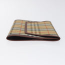 BURBERRY Nova Check Day Planner Cover Canvas Beige Auth am8273-3