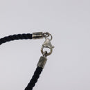 Baccarat heart Necklace Crystal Glass Blue Auth am8279-6